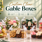 How Custom Clear Gable Boxes Improve Product Presentation